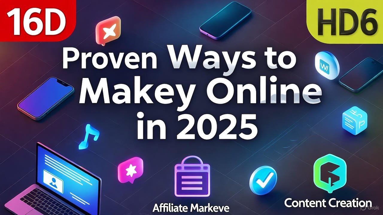 Proven Ways to Make Money Online in 2025: Start Earning from Home Without Any Investment!